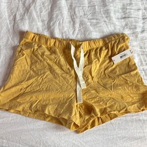 Joe Fresh Mustard Yellow Athletic Shorts